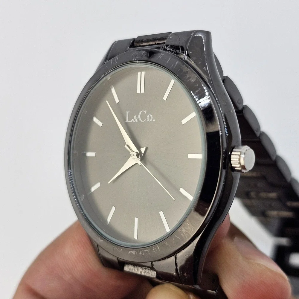 Women's Watch 40MM Black Dial Black Bracelet Band‎ 7